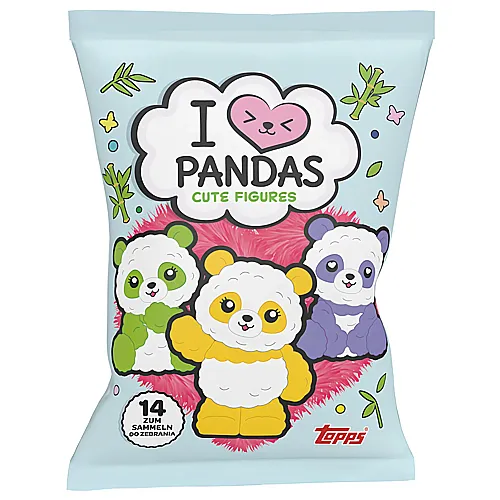 Topps I love Pandas Sammelfiguren
