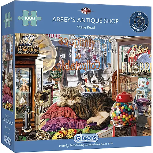 Gibsons Puzzle Steve Read Abbey's Antique Shop - 1000 Teile