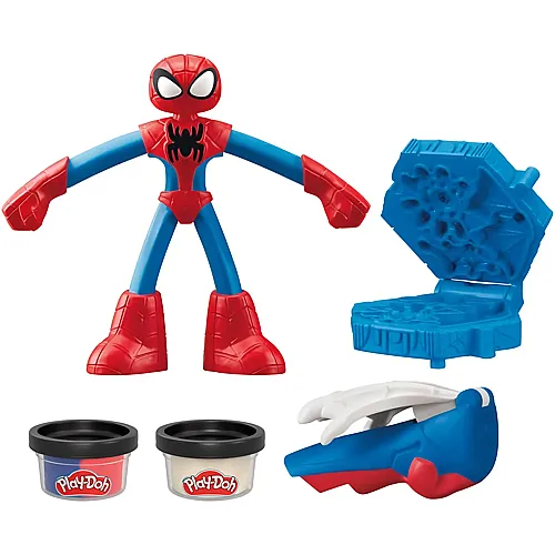 Play-Doh Spider-Man Knet-Netze