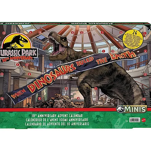 Mattel Jurassic World Adventskalender Minis