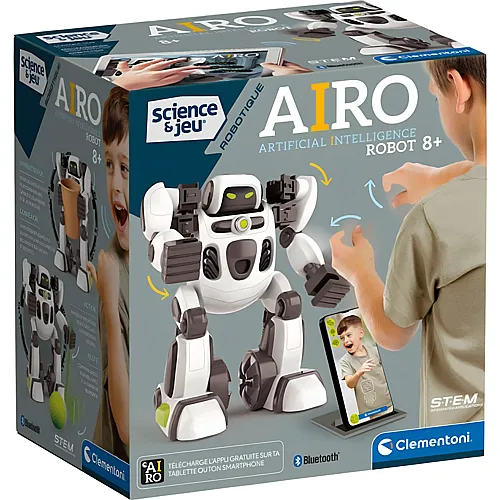 Clementoni science & jeu AIRO - Mon AI-Robot - Fran�ais