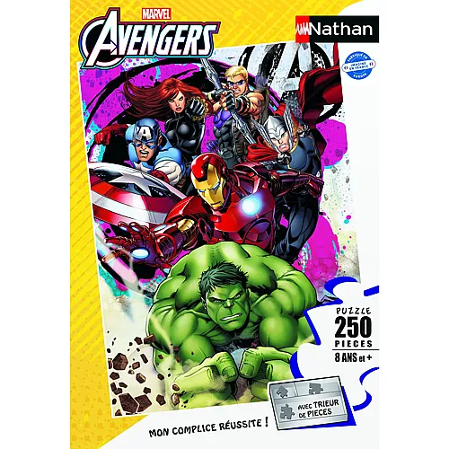 Nathan Puzzle Avengers in Aktion - 250 Teile