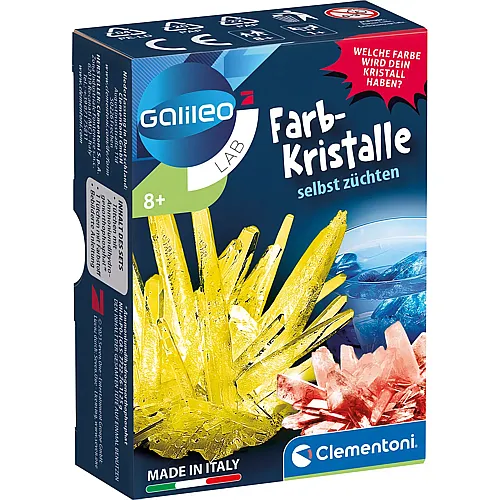 Clementoni Galileo Farb-Kristalle selbst z�chten
