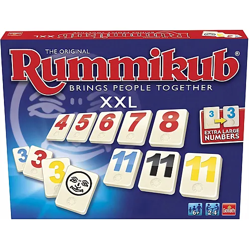 Rummikub XXL mit den gr�ssten Zahlen