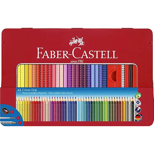 Faber-Castell Buntstifte Colour Grip (48Teile)