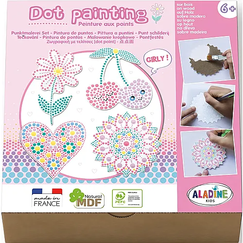 Aladine Punktmalerei Set Girly