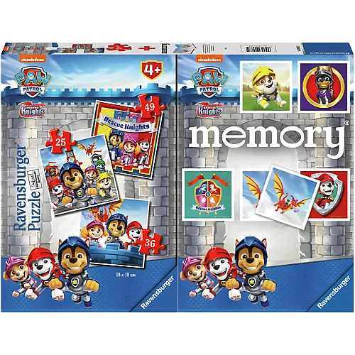 Puzzles - Memory - Paw Patrol 25Teile