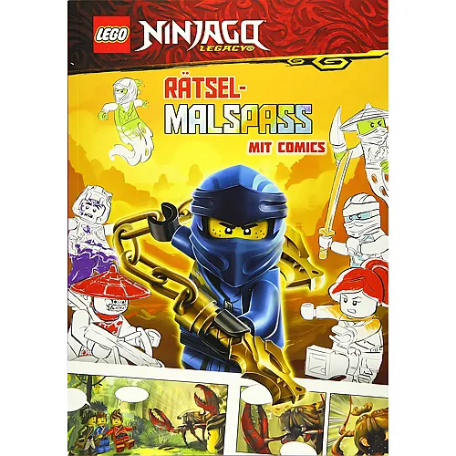 Rätselmalspass mit Comics