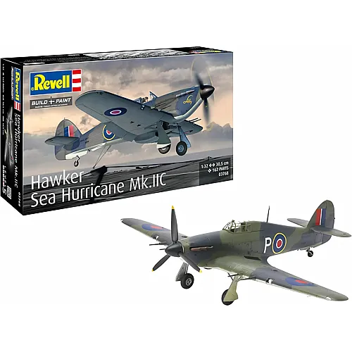 Modellbausatz Hawker Sea Hurricane Mk.IIC 162Teile