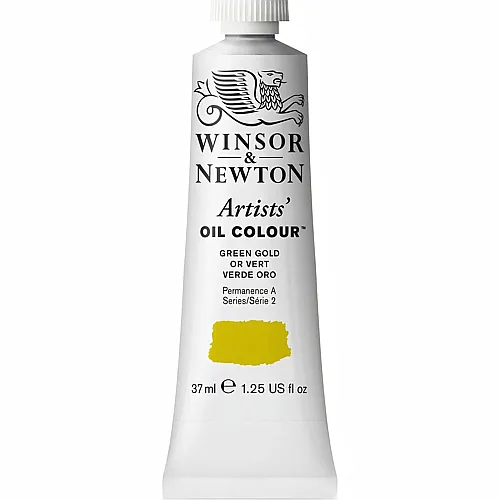 Winsor & Newton Artists' Oil Colour �lfarbe Gr�ngold - 37 ml