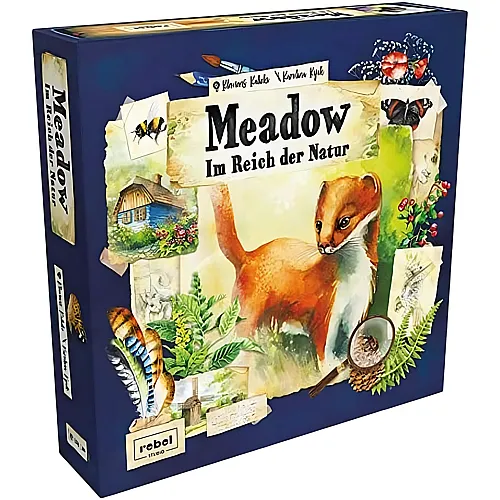 Rebel Meadow � Im Reich der Natur, Grundspiel, Kennerspiel, Brettspiel, 1-4 Spieler, Ab 10+ Jahren, 75+ Minuten, Deutsch
