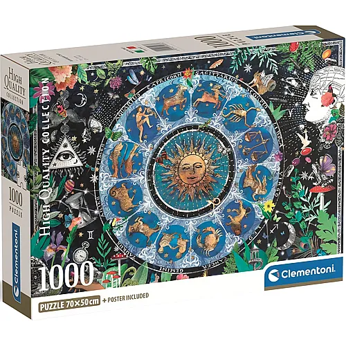 Astrologisches Horoskop 1000Teile