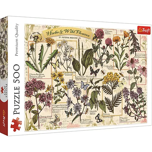 Herbarium: Heilkr�uter 500Teile