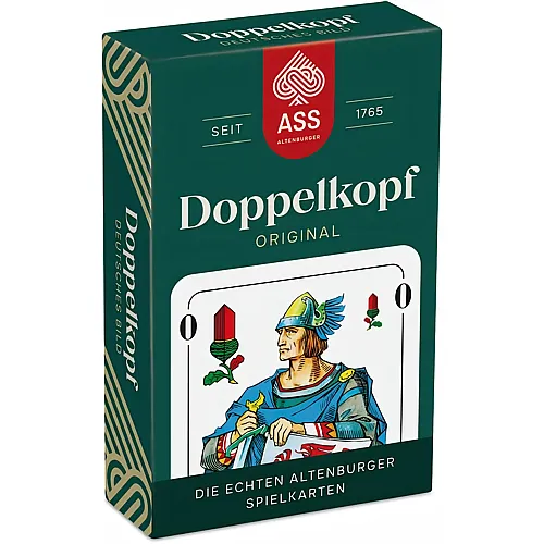 ASS Altenburger Doppelkopf, deutsches Bild in Faltschachtel