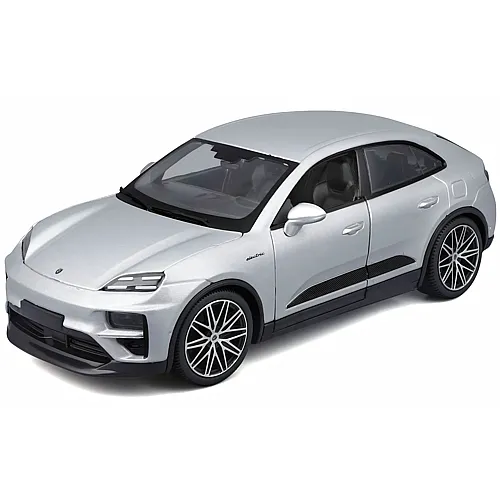 Porsche Macan 4 Electric Silber