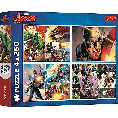 Trefl Puzzle Heldenhafte Tage - 250 Teile