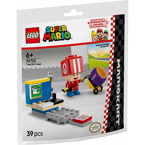 LEGO Super Mario Toad Pit Crew 30702