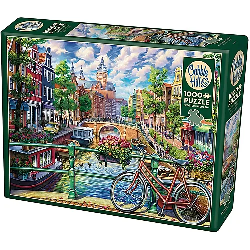 Amsterdam Canal - 1000 Teile