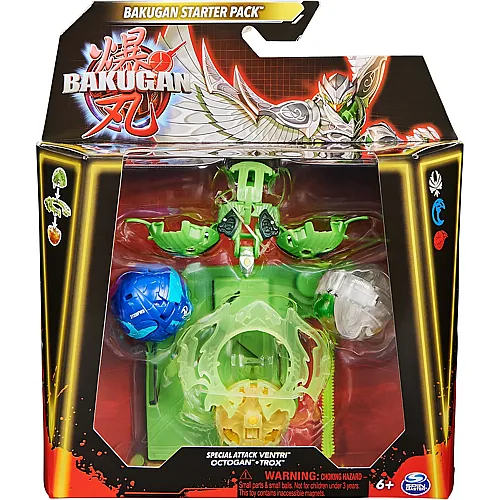 3.0 Starter Pack mit 3 B�llen 1 Special Attack Ventri, zwei Core Balls Octogan und Trox