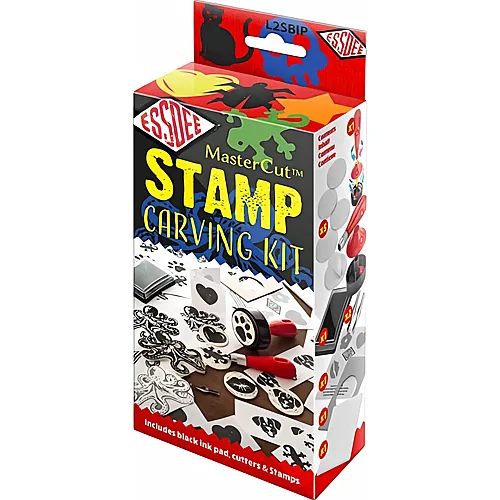 Essdee Mastercut Druck Carving Kit + 5 Druckstempel