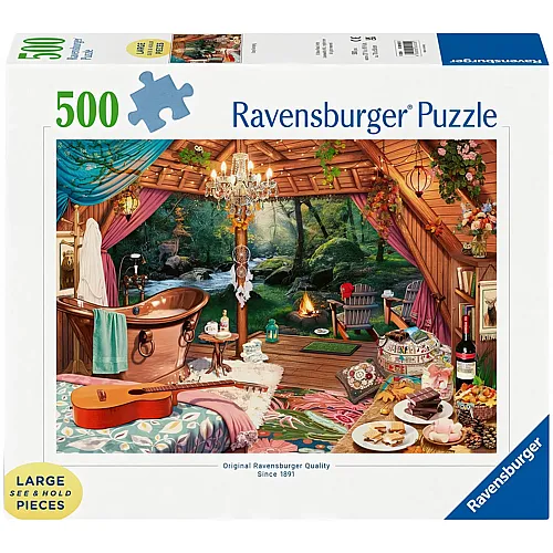Ravensburger Puzzle Gezellig Kamperen (500Teile)