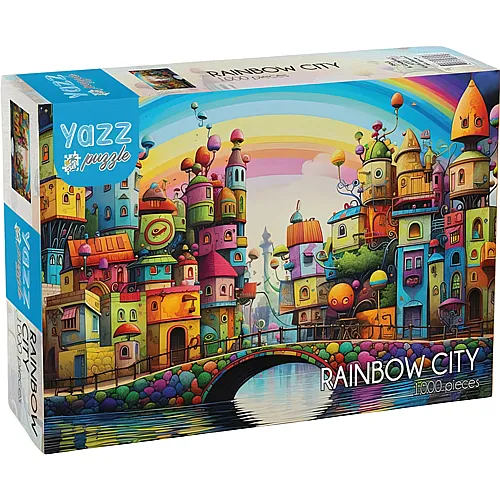 Rainbow City 1000Teile