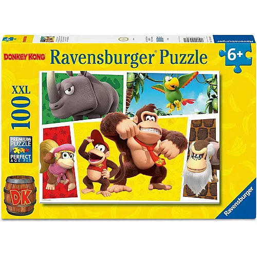 Donkey Kong Die Affen sind los 100Teile