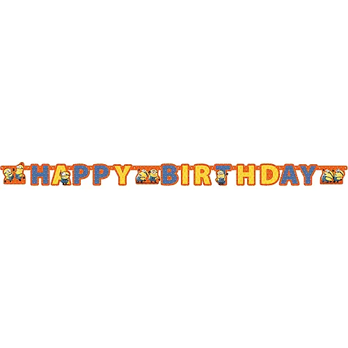 Partykette Happy Birthday Minions