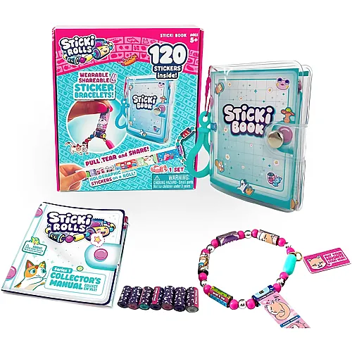 Jazwares Sticki Book Pack