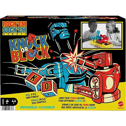 Rock 'em Sock 'em Boxkampf-Spiel