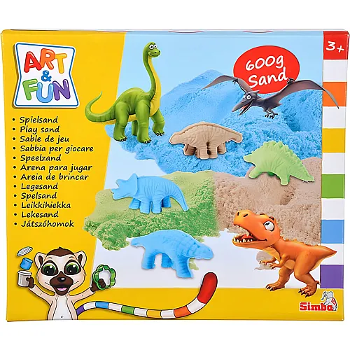 Spielsand Set Dinosaurier