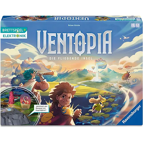 Ravensburger Spiele Ventopia, Die Fliegende Insel - Deutsch
