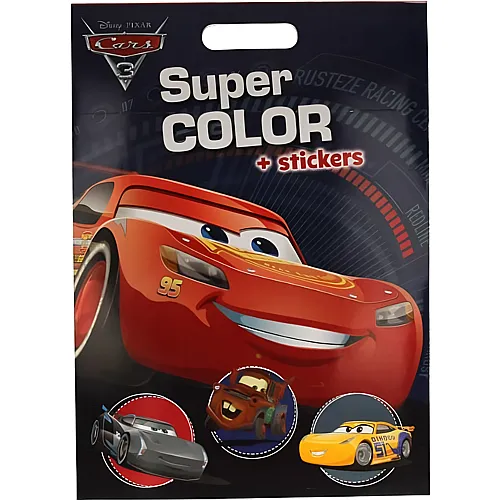 Boek Specials Disney Cars Malbuch Super Color Cars