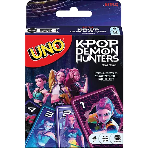 Mattel Games UNO KPop Demon Hunters