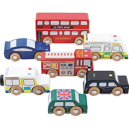 Le Toy Van London Car Set