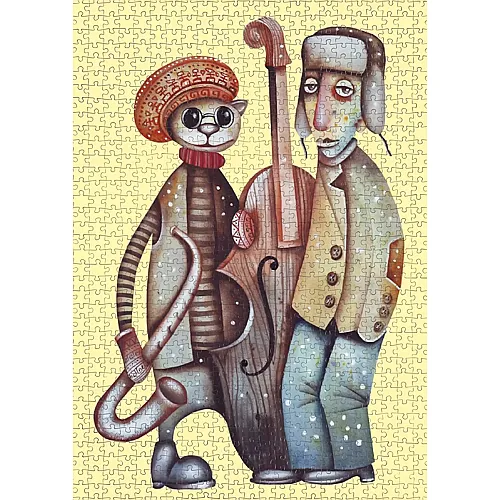 Nova Puzzle Eugene Ivanov - Jazz Band - 1000 Teile