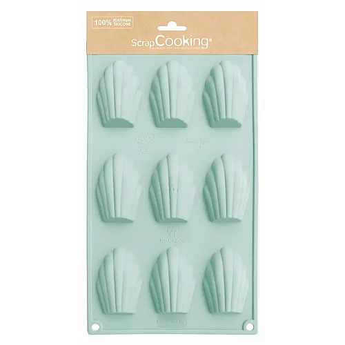 ScrapCooking Silikonform 9 Madeleines