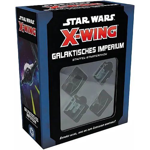 Asmodee Atomic Mass Games, Star Wars: X-Wing 2. Edition - Galaktisches Imperium Staffel, Starterpack - Deutsch