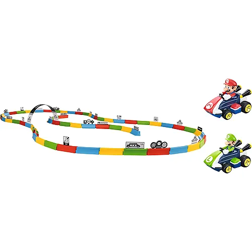 Carrera RC Super Mario Mario Kart Tabletop Racing Set Mario & Luigi