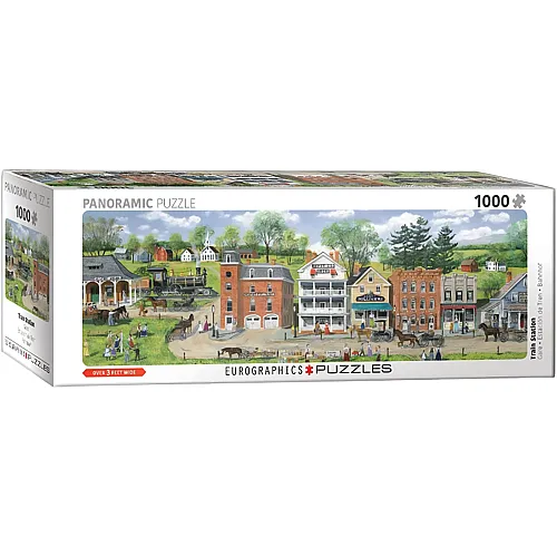 Eurographics Puzzle Train Station Panorama - 1000 Teile