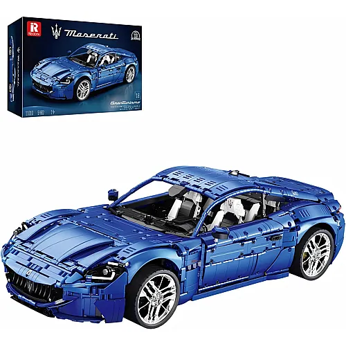 Reobrix Sportwagen Maserati Blau - 5480 Teile