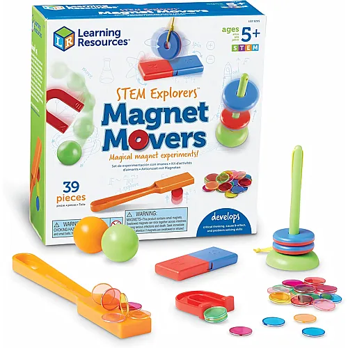 Learning Resources Magnetbausteine Set - 39 Teile