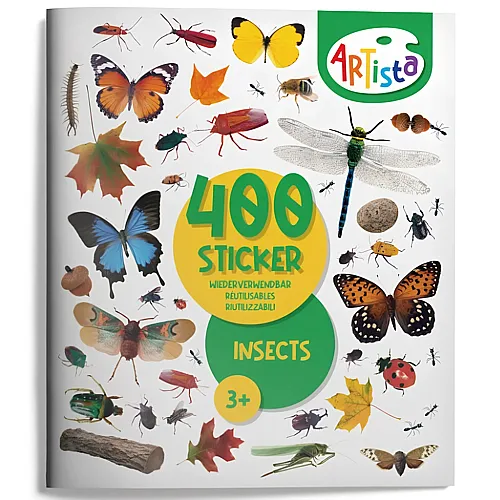 Artista Stickerbuch Insekten