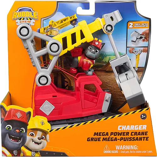Spin Master Paw Patrol Rubble & Crew Rubble Charger's Tool Fahrzeug