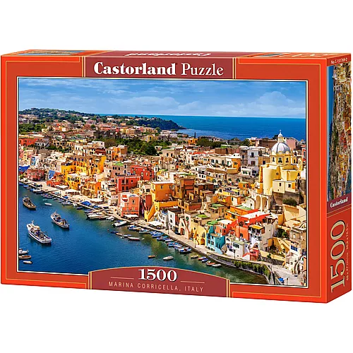 Castorland Puzzle Marina Corricella, Italien (1500Teile)
