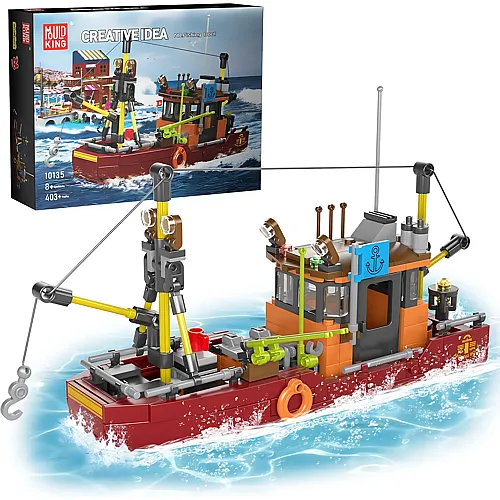 Mould King Creative Idea Fischerboot 10135