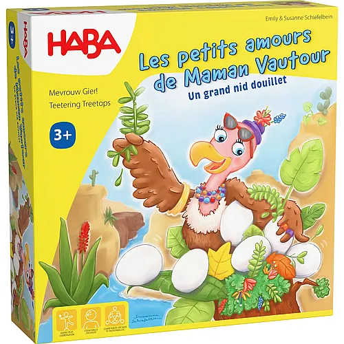 HABA Les petits amours de Maman Vautour - Fran�ais