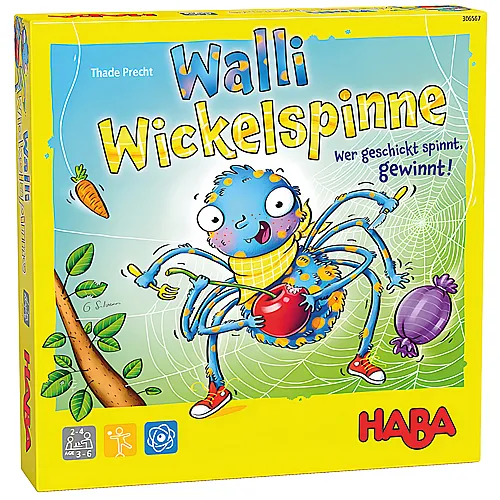 HABA Spiele Walli Wickelspinne