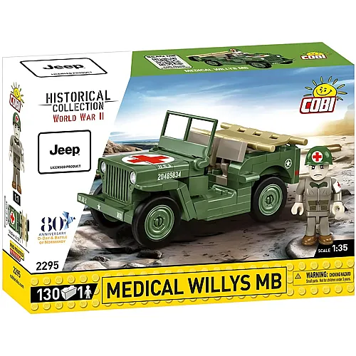 COBI Historical Collection Jeep Medical Willys MB (2295)