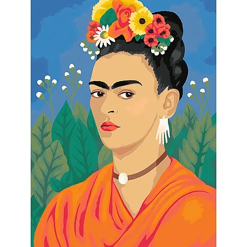 Malen nach Zahlen - Frida Kahlo